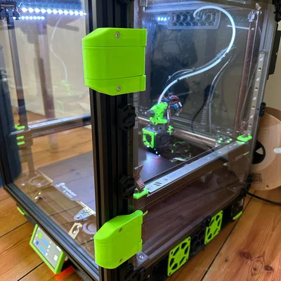 Tay nắm đôi Clicky-Clack cho cửa tủ máy in Voron