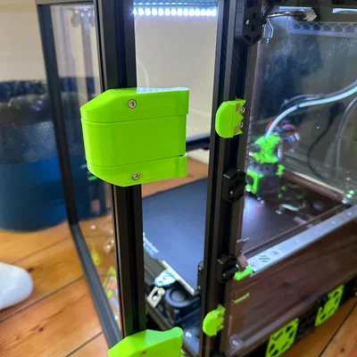 Tay nắm đôi Clicky-Clack cho cửa tủ máy in Voron
