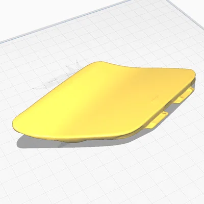 Nắp che móc kéo trước cho Mercedes A180 - Thiết kế in 3D