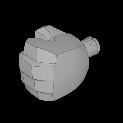Mô hình bàn tay trái Hulk Bigfig tương thích Lego 3D