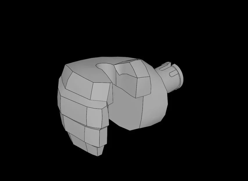 Mô hình bàn tay Hulk Bigfig 3D tương thích với Lego - Image 1