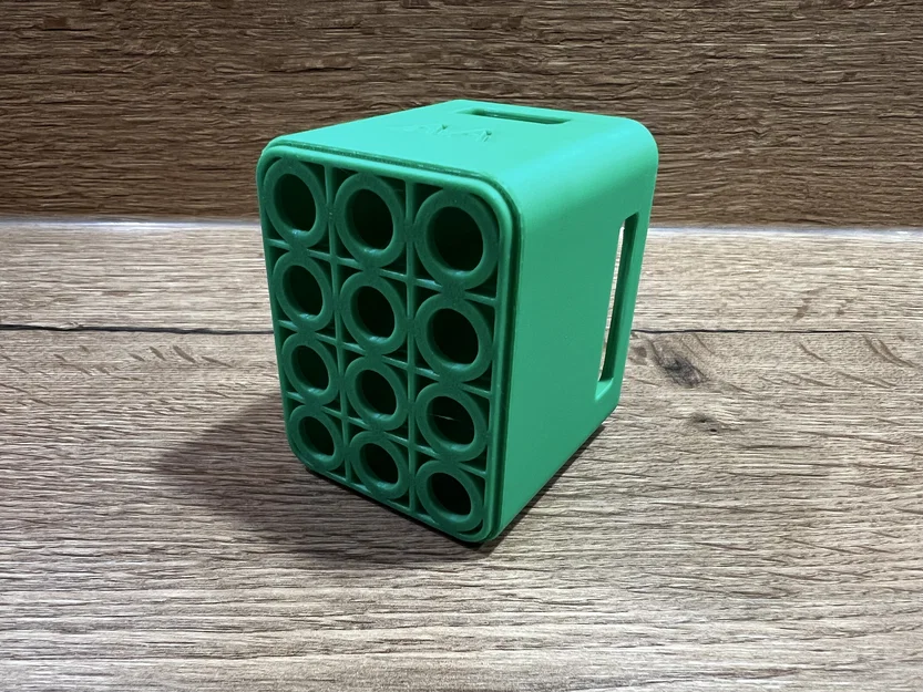 Hộp đựng pin 3D kiểu thùng hàng siêu gọn cho AA, AAA và 9V - Image 4