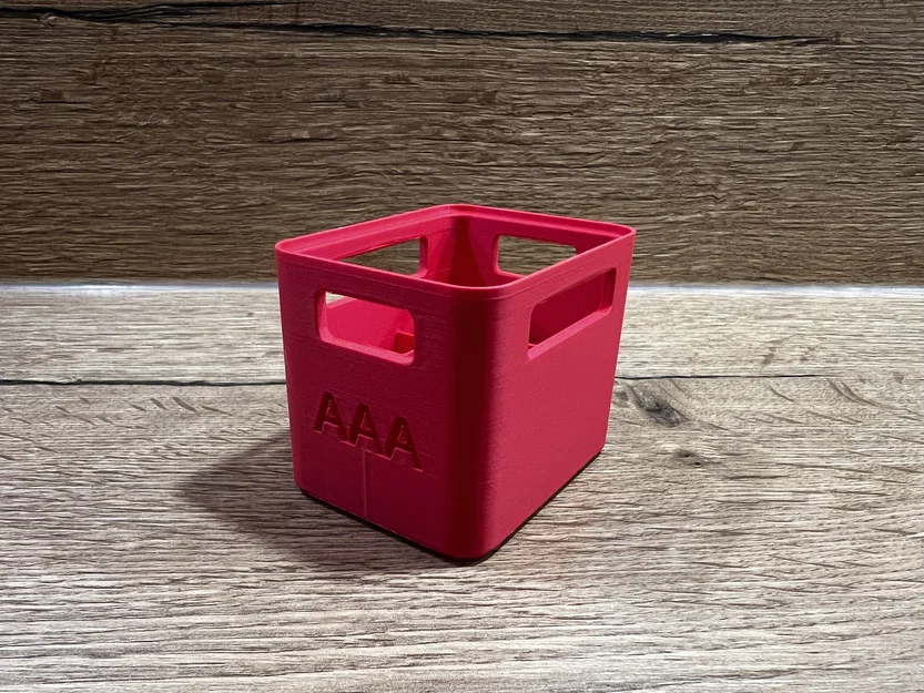 Hộp đựng pin 3D kiểu thùng hàng siêu gọn cho AA, AAA và 9V - Image 5