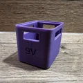Hộp đựng pin 3D kiểu thùng hàng siêu gọn cho AA, AAA và 9V - Thumbnail 8