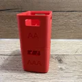 Hộp đựng pin 3D kiểu thùng hàng siêu gọn cho AA, AAA và 9V - Thumbnail 11