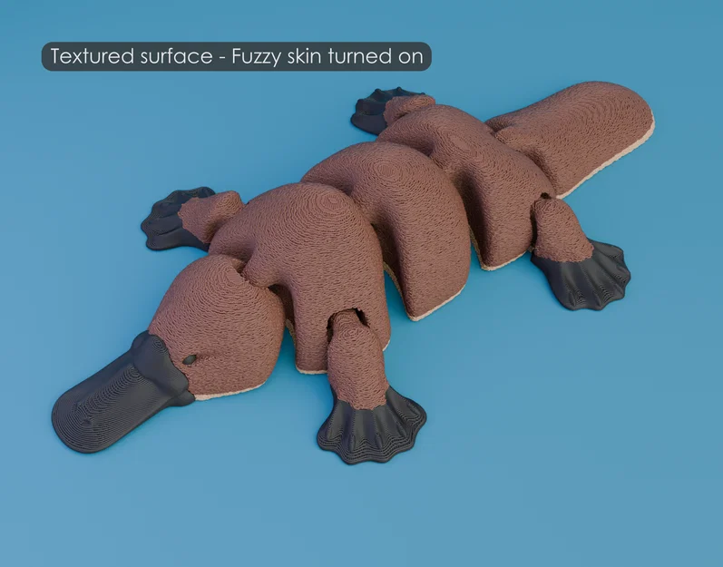 Thú mỏ vịt khớp nối (Articulated) – file Singlecolor + Multicolor - Image 4