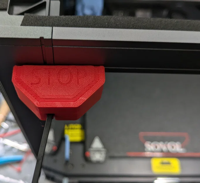 Cục chặn cửa máy in 3D Sovol SV08 - Giữ cửa mở khi in PLA - Image 1