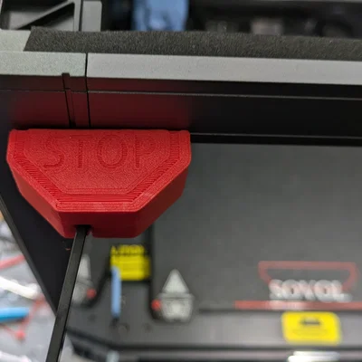 Cục chặn cửa máy in 3D Sovol SV08 - Giữ cửa mở khi in PLA