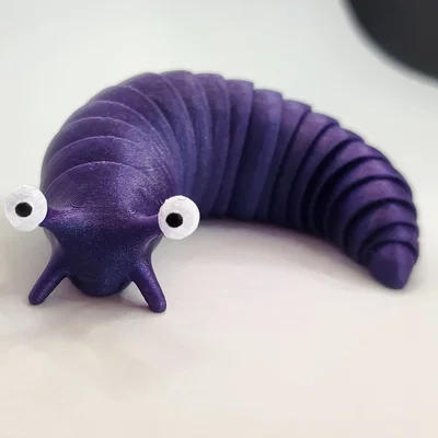 Mô hình chú sên nhỏ linh hoạt (Cute Friendly Flexi Slug) in 3D