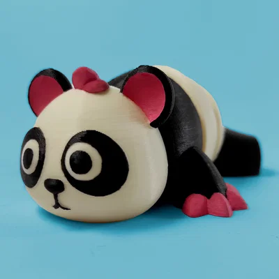 Gấu Trúc Khớp Nối Dễ Thương Flexi (3mf Nhiều Màu)