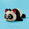 Gấu Trúc Khớp Nối Dễ Thương Flexi (3mf Nhiều Màu) - Thumbnail 3