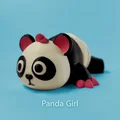 Gấu Trúc Khớp Nối Dễ Thương Flexi (3mf Nhiều Màu) - Thumbnail 5