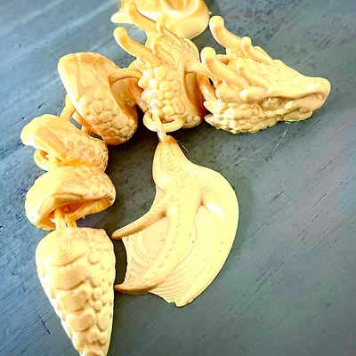 Mô hình rồng mini (Mini Dragon) in 3D độc đáo, dễ dàng in ấn