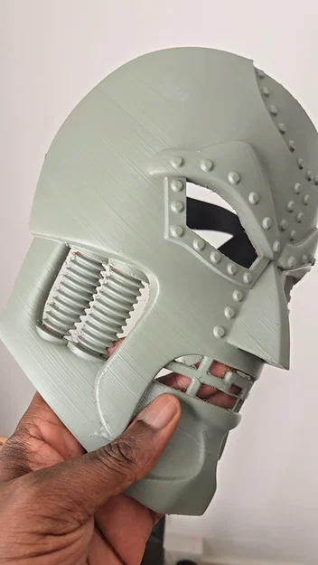 Mô hình mặt nạ Dr. Doom 3D in - Phụ kiện cosplay Marvel cực chất - Image 2