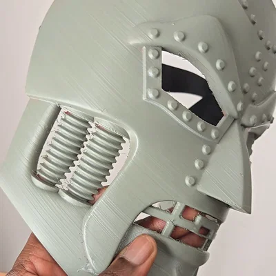 Mô hình mặt nạ Dr. Doom 3D in - Phụ kiện cosplay Marvel cực chất