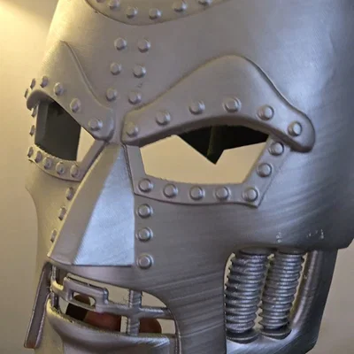 Mô hình mặt nạ Dr. Doom 3D in - Phụ kiện cosplay Marvel cực chất