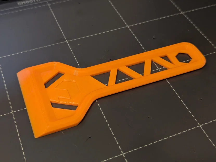 Dụng cụ cạo bàn in 3D tối ưu - Hangable Reduced Filament Scraper - Image 1