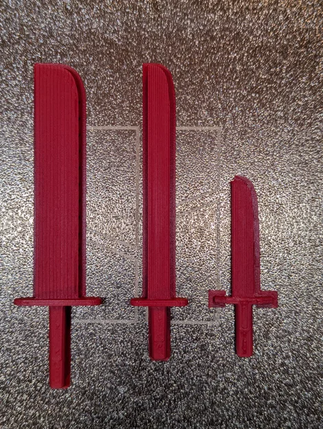 Bộ sưu tập kiếm và dao cho mô hình Dummy 13 - Dễ in và sắc nét - Image 4