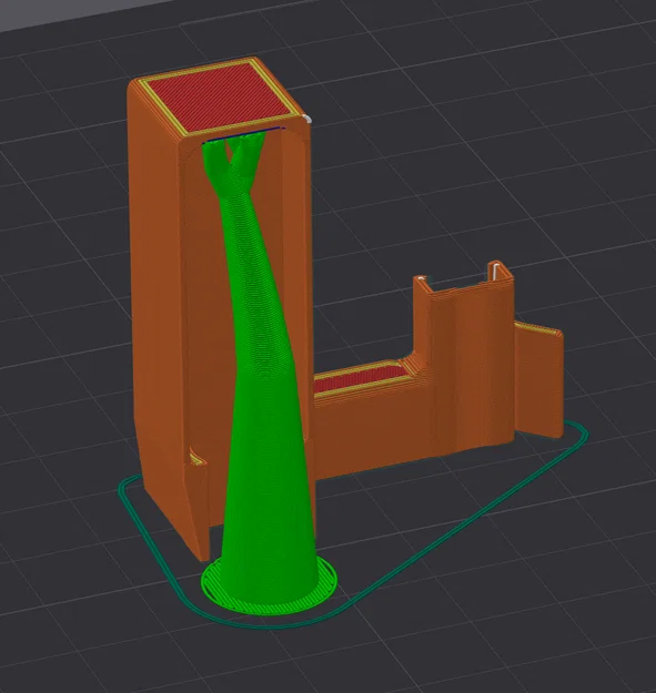 Brush Mount V2 cho Ender 3 V3 SE (Tất cả phiên bản) - Image 2