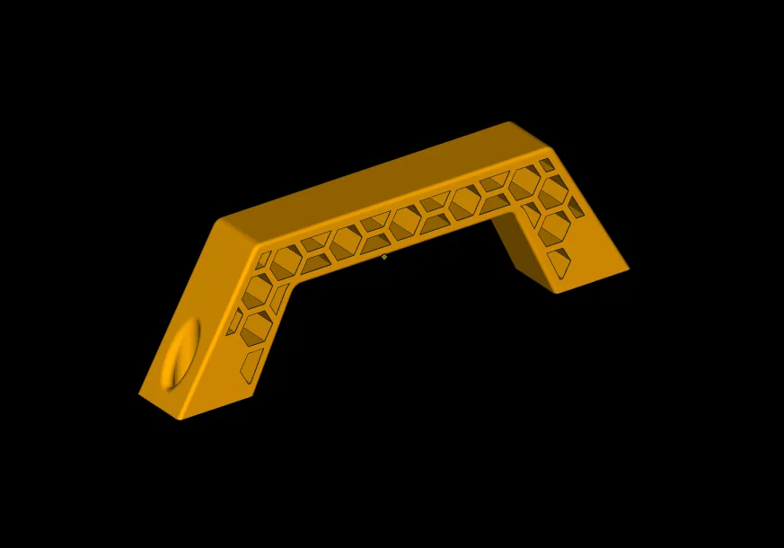 Tay nắm cửa thiết kế Honeycomb (tổ ong) hiện đại cho máy in 3D - Image 2