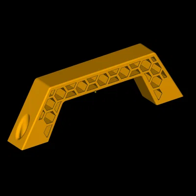 Tay nắm cửa thiết kế Honeycomb (tổ ong) hiện đại cho máy in 3D