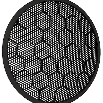 Ốp bảo vệ loa Speaker Cover Grill in 3D thiết kế lưới tổ ong