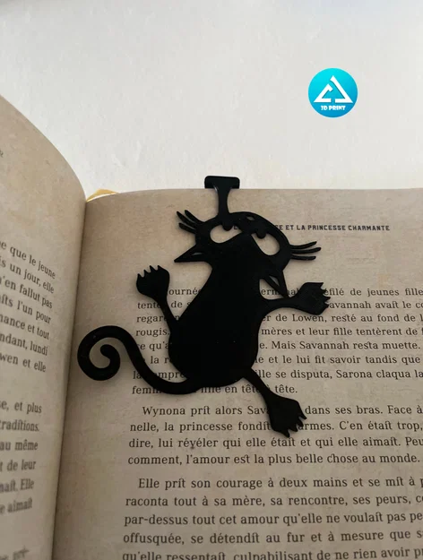 Bookmark mèo dễ thương (bookmark cat) - Image 1