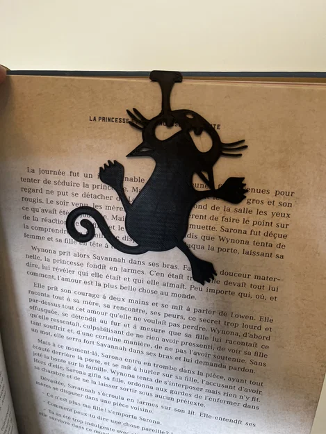 Bookmark mèo dễ thương (bookmark cat) - Image 2