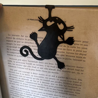 Bookmark mèo dễ thương (bookmark cat)