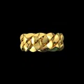 File in 3D nhẫn dây xích Cuban sang trọng - Gold Cuban Link Ring - Thumbnail 5