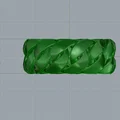 File in 3D nhẫn dây xích Cuban sang trọng - Gold Cuban Link Ring - Thumbnail 6