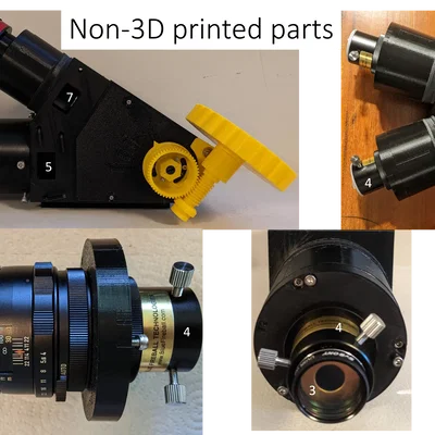 Spectroheliograph in 3D khác (Another 3D Printed Spectroheliograph)