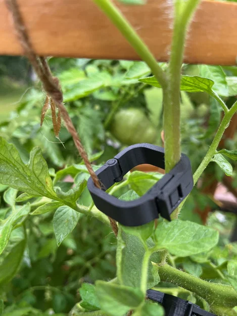 Kẹp Bản Lề Kẹp Rau Củ Cà Chua Làm Vườn (Garden Tomato Vegetable Hinged Clip) - Image 1