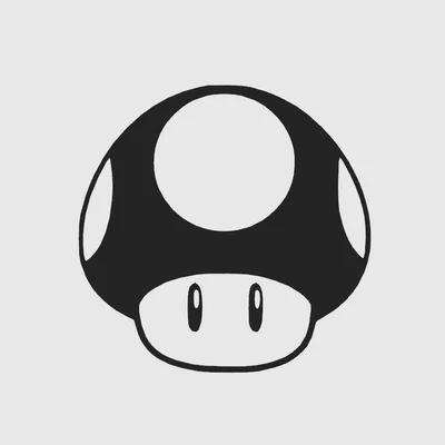 Mô hình treo tường nấm Super Mario 3D độc đáo cho game thủ