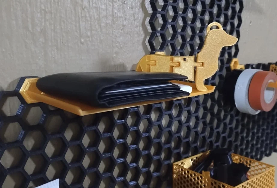 Kệ để đồ HSW 200x115mm cho bảng treo Honeycomb Storage Wall - Image 1