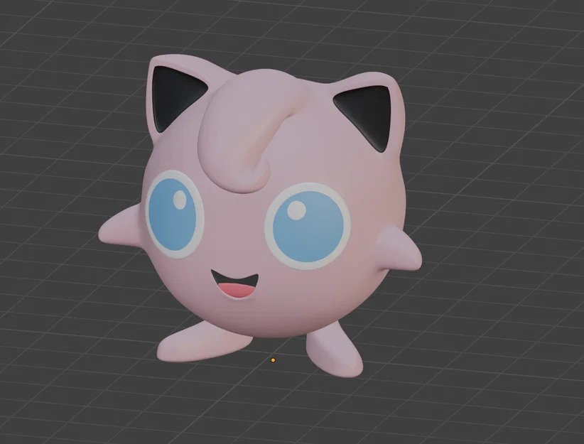Jigglypuff – Mô hình figure để in 3D - Image 1