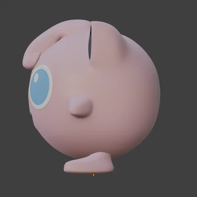 Jigglypuff – Mô hình figure để in 3D