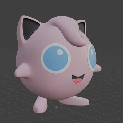 Jigglypuff – Mô hình figure để in 3D