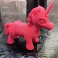 Mô hình chú kỳ lân (Unicorn) 3D dễ thương, dễ in ấn và trang trí - Thumbnail 3