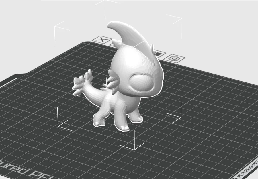 Mô hình rồng con dễ thương - Tải file 3D chất lượng cao - Image 7