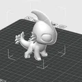 Mô hình rồng con dễ thương - Tải file 3D chất lượng cao - Thumbnail 7