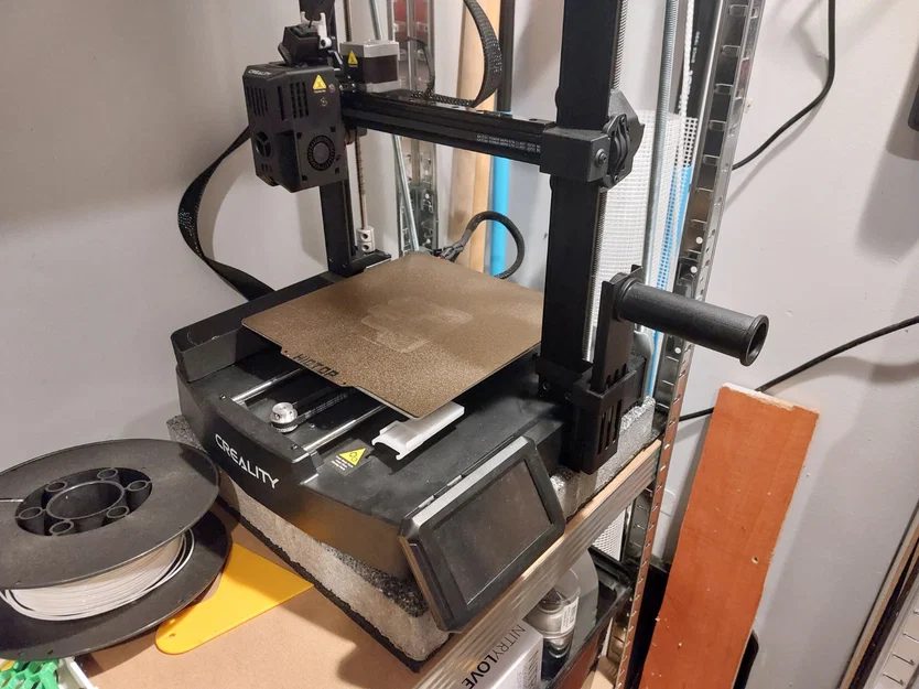 Giá treo cuộn nhựa hông tăng cường cho Ender 3 V3 SE/KE - Image 1