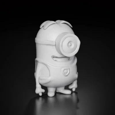 Mô hình Minion Stuart 3D dễ thương cho dân in ấn