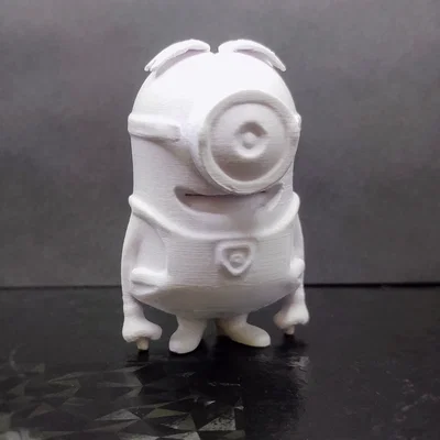 Mô hình Minion Stuart 3D dễ thương cho dân in ấn