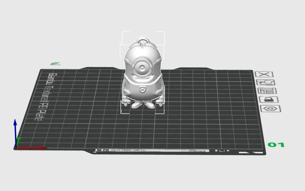 Mô hình Minion Stuart 3D dễ thương cho dân in ấn - Image 8