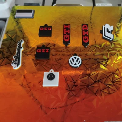 Móc khóa VW Volkswagen Golf R GTI GTD