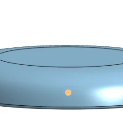 Mẫu đĩa bay Frisbee tự in 3D: Thiết kế chuẩn cho giải trí ngoài trời
