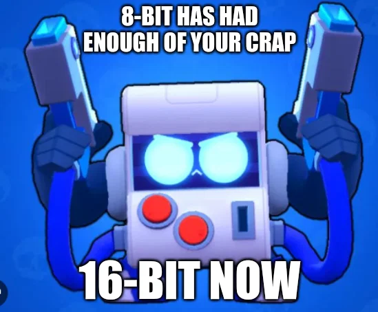 Mô hình 8-Bit từ Brawl Stars - Tượng decor game thủ cực chất - Image 1