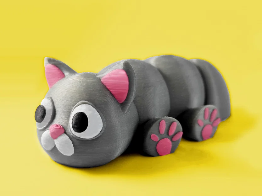 Mèo Flexi Dễ Thương Có Khớp (Articulating Cat Cute Flexi) - Image 1