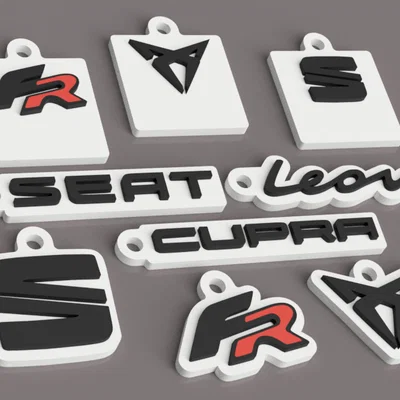 Móc khóa Seat Leon Cupra FR (Schlüsselanhänger)